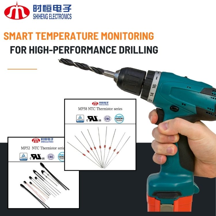 NTC Thermistors in Cordless Power Drill Battery Packs: Enhancing Safety and Performance