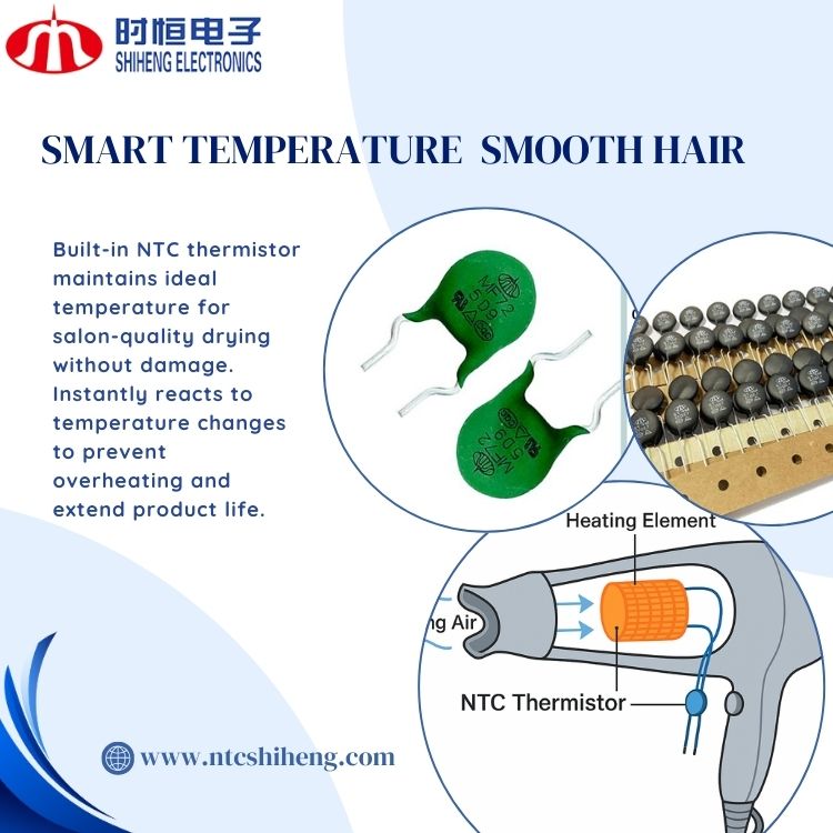 Improving Hair Dryers with NTC Thermistors: Safe, Smart, and Efficient