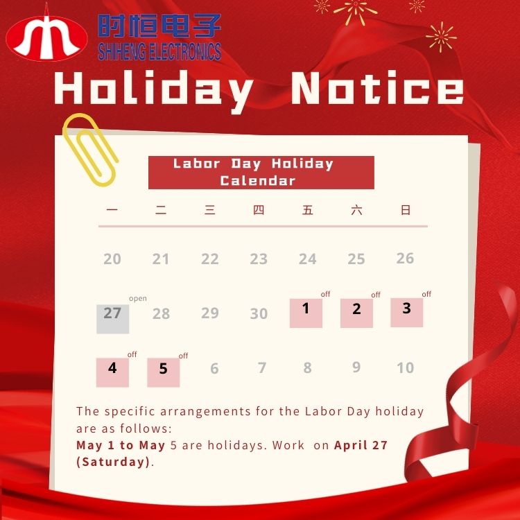 Labor Day Holiday Notice