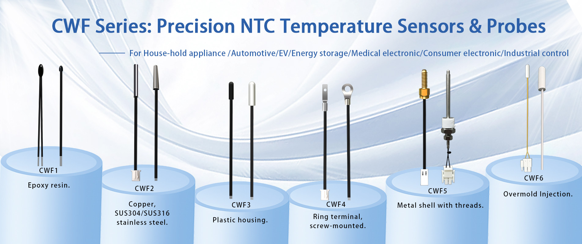 Chinese Manufacturer of Thermistor Sensors